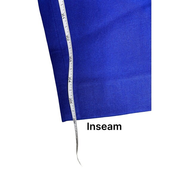 BANANA REPUBLIC Women's Blue Sloan Pants Slacks Size 2 Business Pockets - Picture 8 of 13